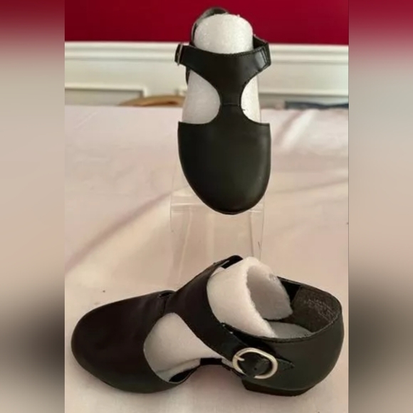Capezio Pedini 321 Children's Dance/Jazz Shoes, Black, Multiple sizes - Picture 2 of 6